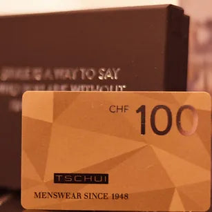 Bronze Gift-Card Tschui Menswear
