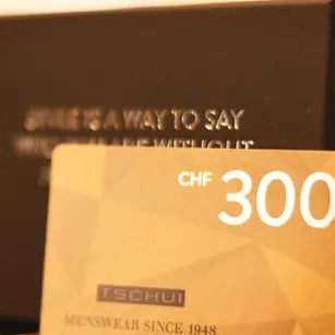 Gold Gift-Card Tschui Menswear